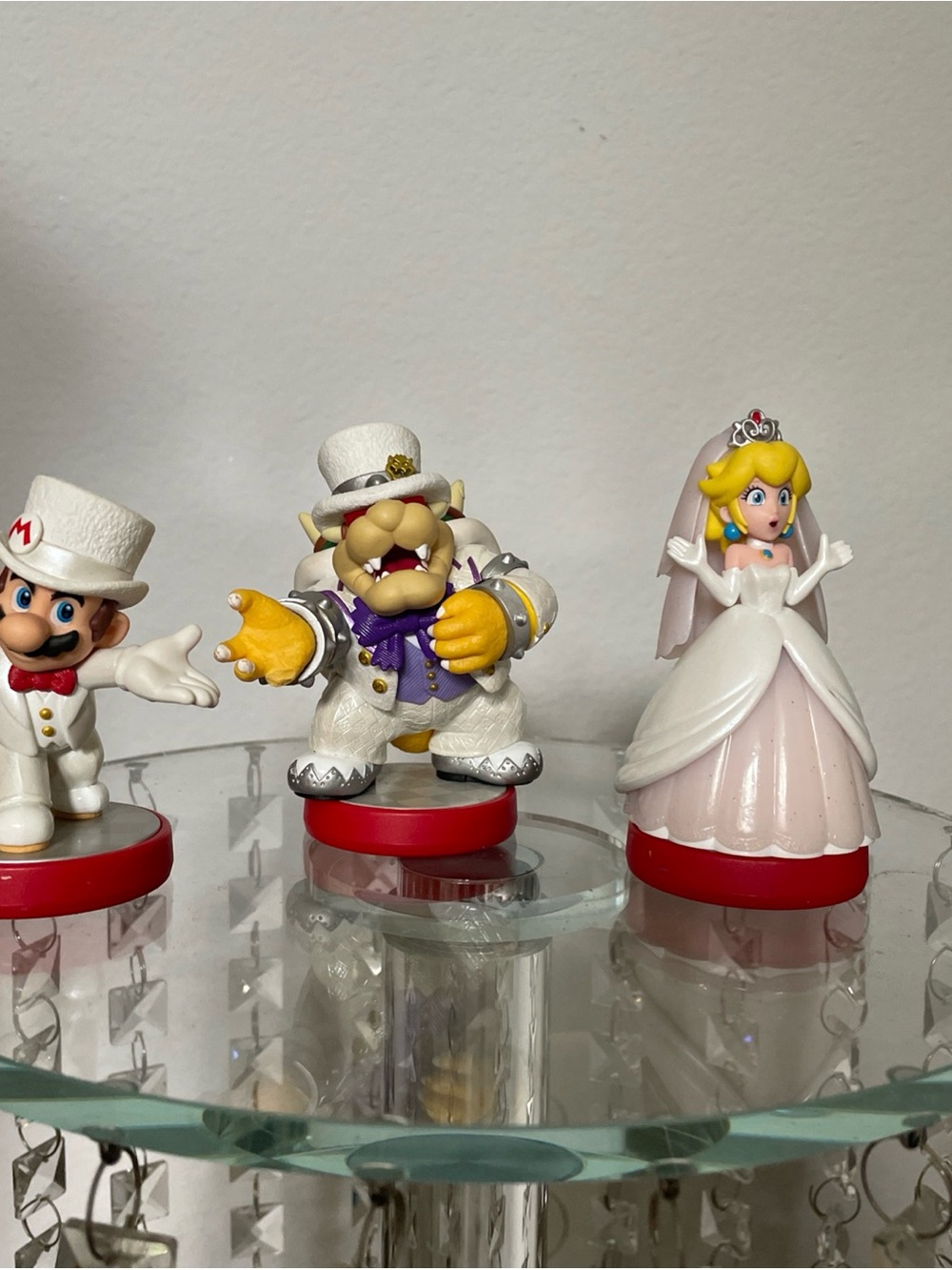 Super Mario Odyssey Amiibo 3-Pack Mario Peach Bowser Wedding Outfit Nintendo